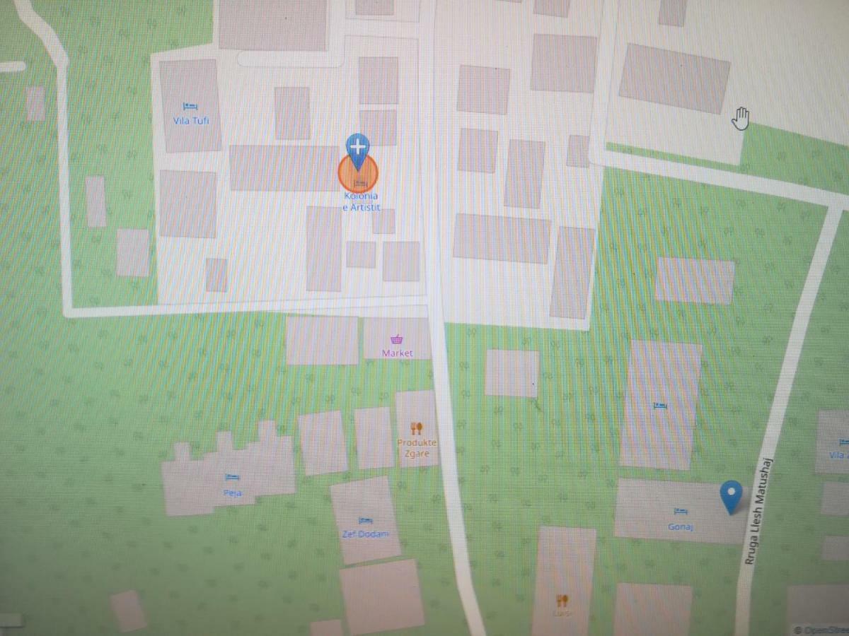 Apartament Kolonia E Artistave Velipojë Zewnętrze zdjęcie